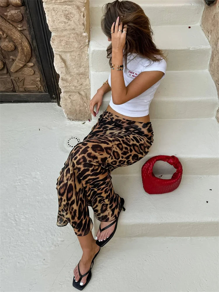 Maré Cacau™ Leopard Skirt