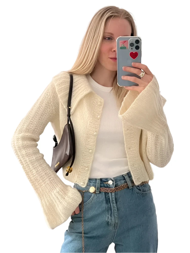 Maré Cacau™ Nuvem Strickjacke