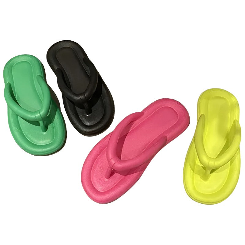 Maré Cacau™ Flauschiger Flip-Flop